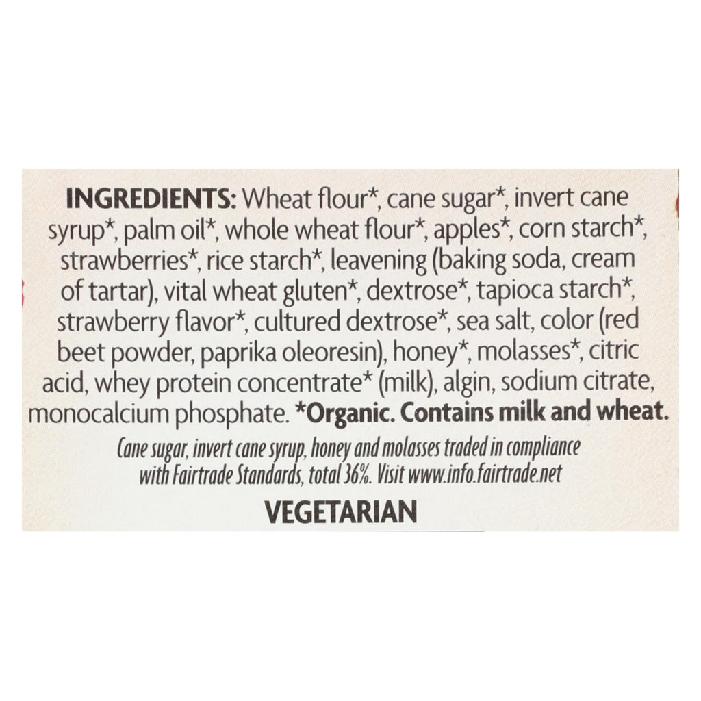 Nature's Path Organic Frosted Toaster Pastries - Berry Strawberry - Case of 12 - 11 oz.