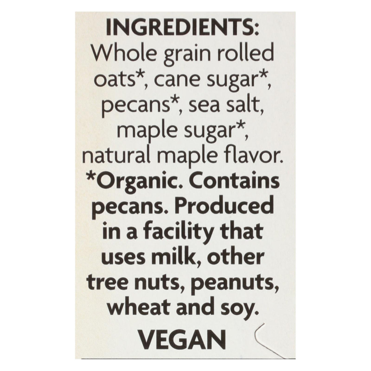 Nature's Path Hot Oatmeal - Maple Nut - Case of 6 - 14 oz.