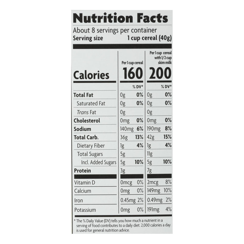 Nature's Path Organic Corn Flakes Cereal -Honey'D - 10.6 oz