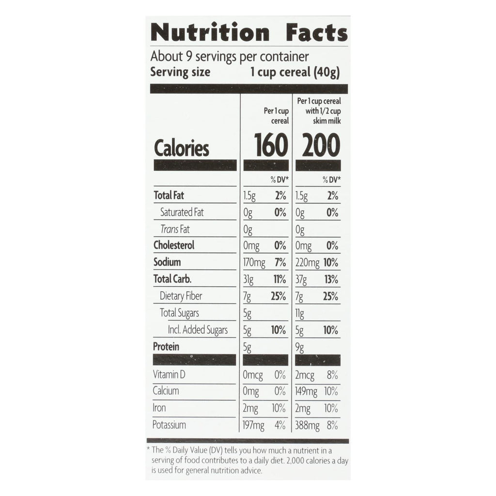 Nature's Path Organic Heritage Flakes Cereal - Case of 12 - 13.25 oz.