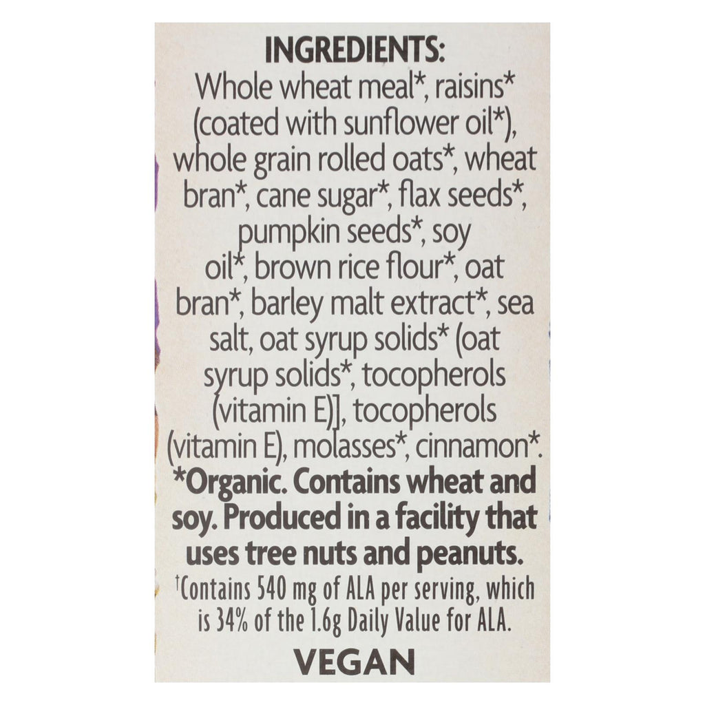 Nature's Path Organic Flax Plus Cereal -Pumpkin Raisin Crunch - 12.35 oz
