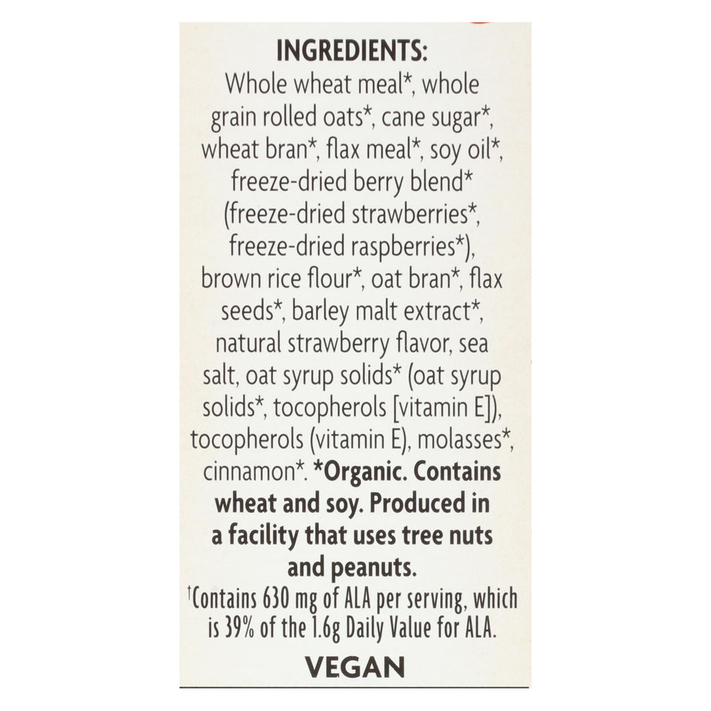 Nature's Path Organic Flax Plus Cereal - Red Berry Crunch - Case of 12 - 10.6 oz.