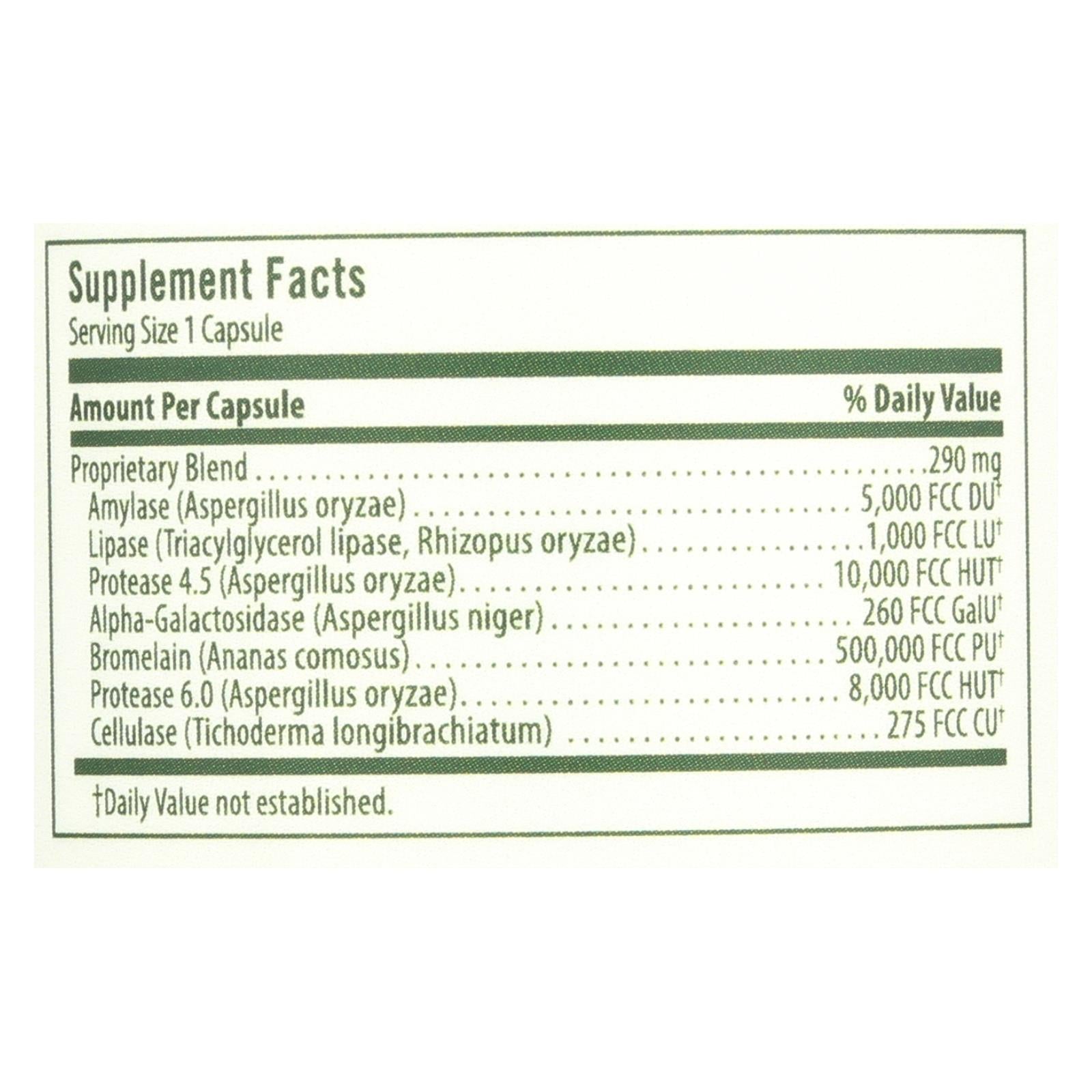 Flora - Enzyme Blend Adult - 1 Each-60 VCAP