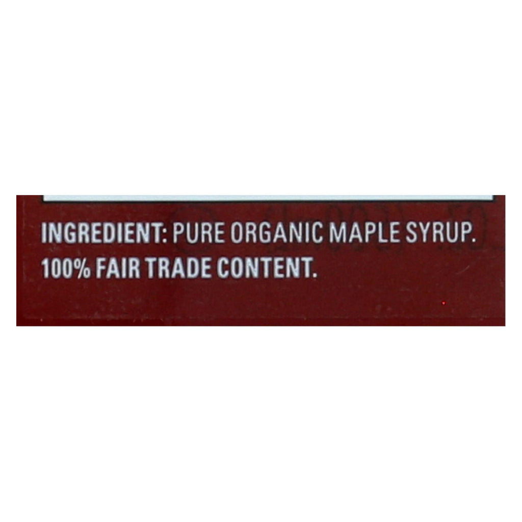 Shady Maple Farms Maple Syrup - Organic - Very Dark - Case of 12 - 16.9 fl oz