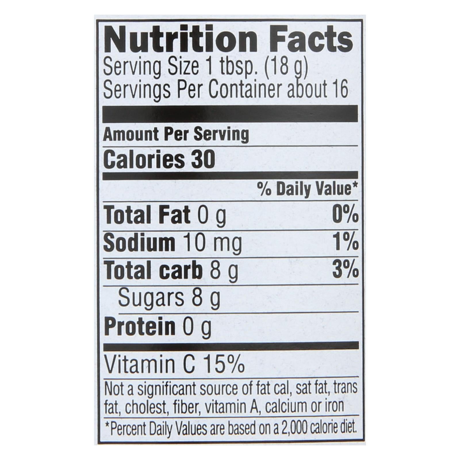 Crofters Fruit Spread - Organic - Just Fruit - Raspberry - 10 oz - case of 6