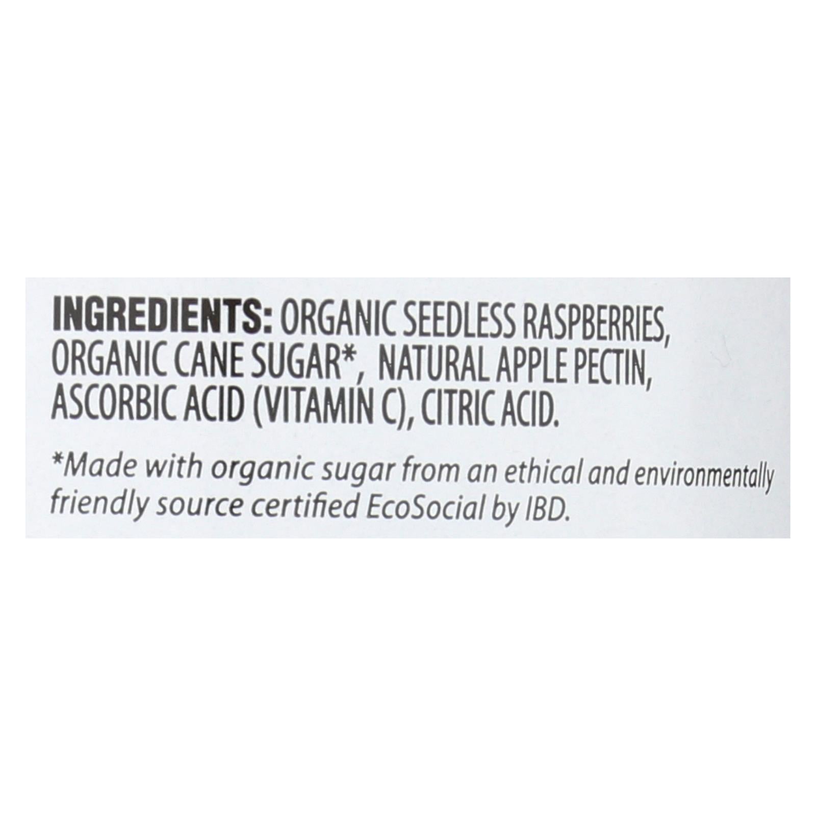 Crofters Fruit Spread - Organic - Premium - Raspberry - 16.5 oz - case of 6
