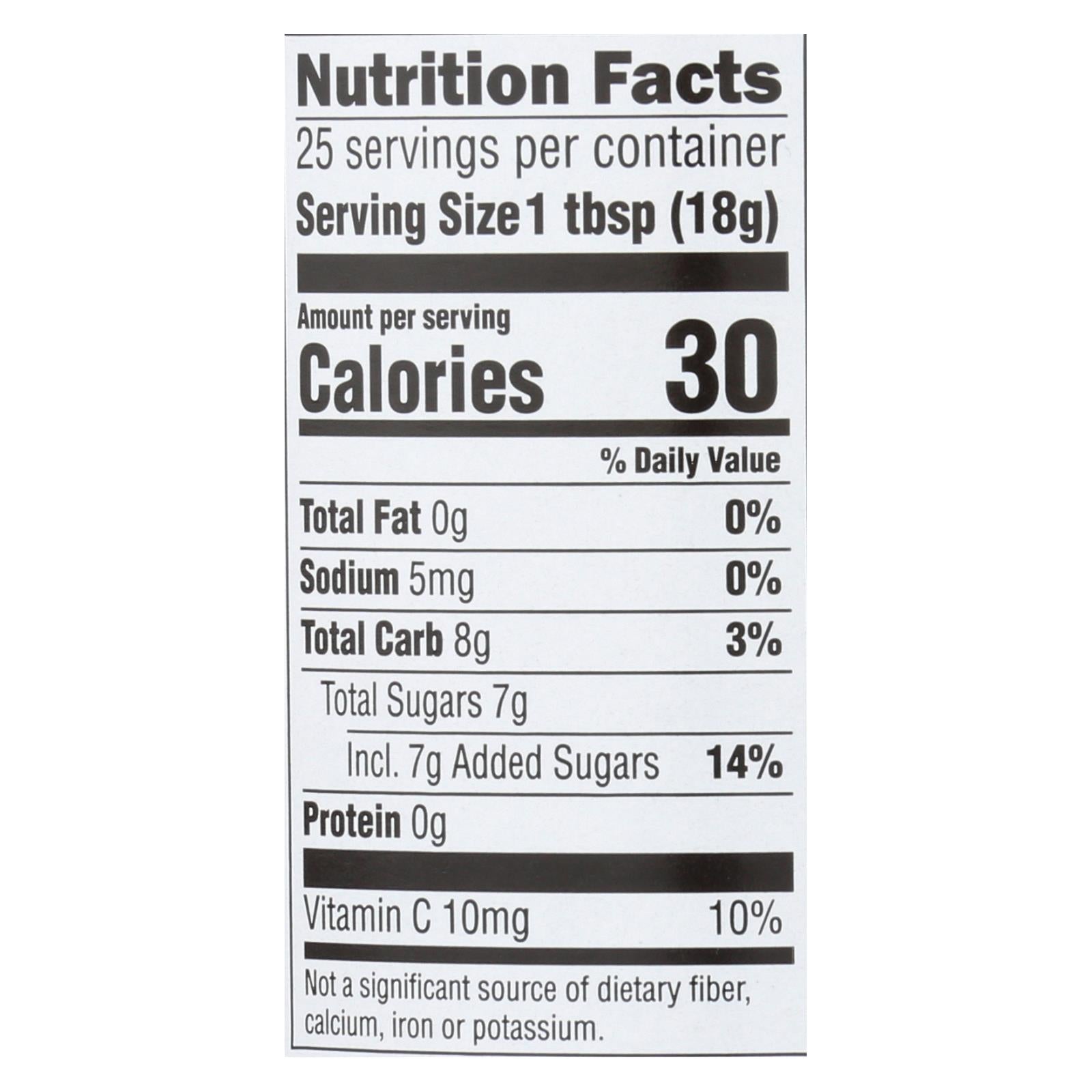 Crofters Fruit Spread - Organic - Premium - Raspberry - 16.5 oz - case of 6