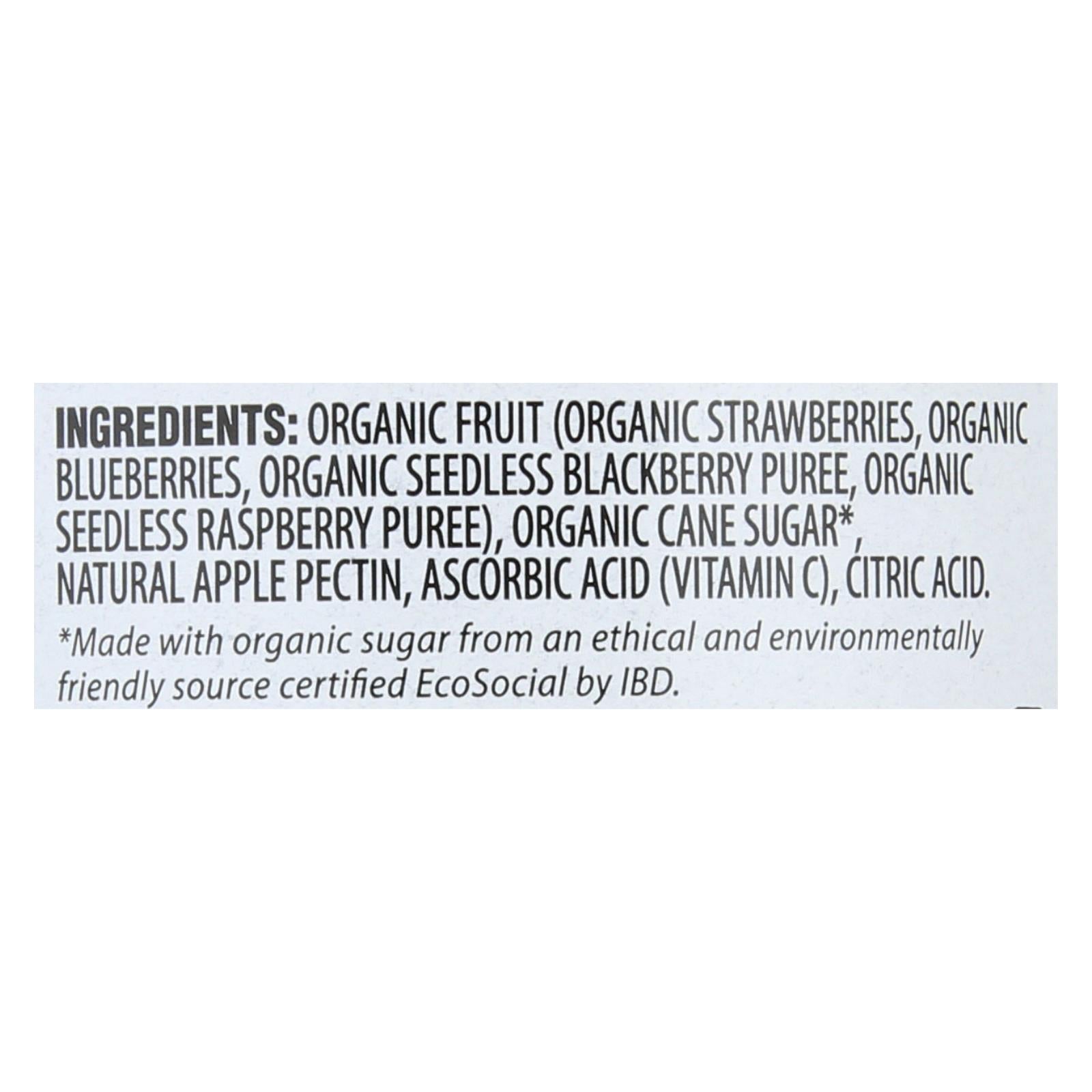 Crofters Fruit Spread - Organic - Premium - Berry Harvest - 16.5 oz - case of 6