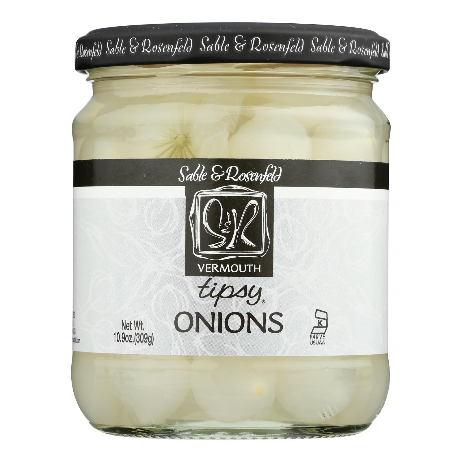 Sable and Rosenfeld Vermouth Tipsy - Onions - Case of 6 - 10.9 oz.