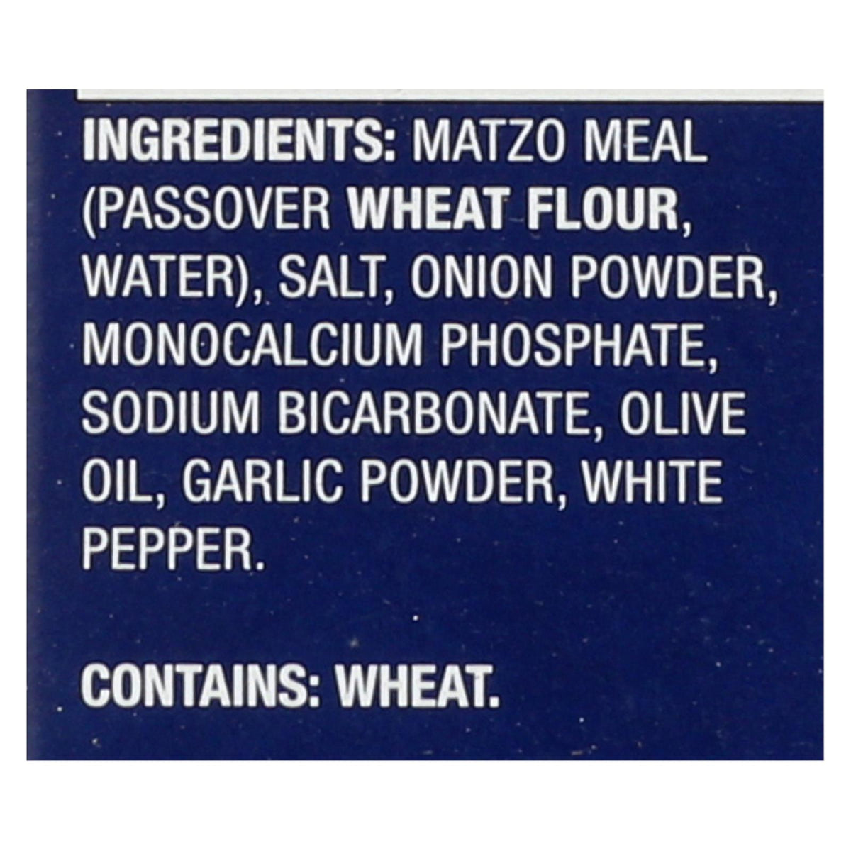 Streit's Matzo - Ball Mix Only - Case of 12 - 4.5 oz.