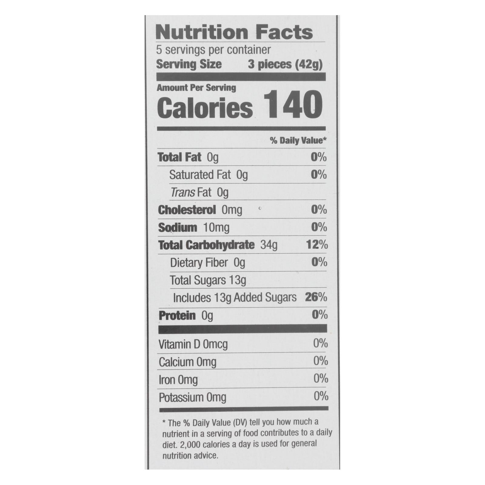 Streit's - Fruit Slices Assorted - Case of 12 - 8 OZ