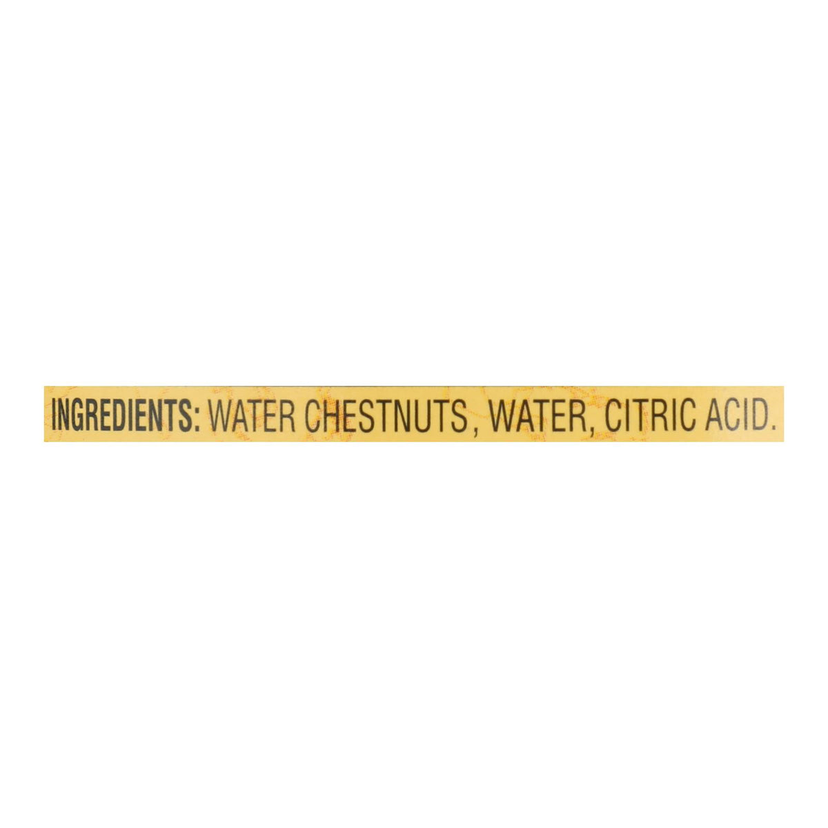 Reese Water Chestnuts - Sliced - Case of 24 - 8 oz.