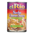 El Rio Nacho Cheese Sauce - Regular - Case of 12 - 15 oz.