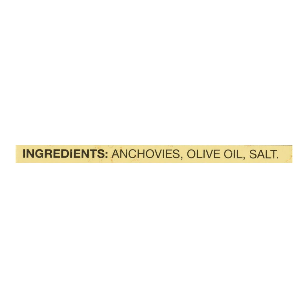 Reese Anchovies - Flat Fillets - in Pure Olive Oil - 2 oz - Case of 10