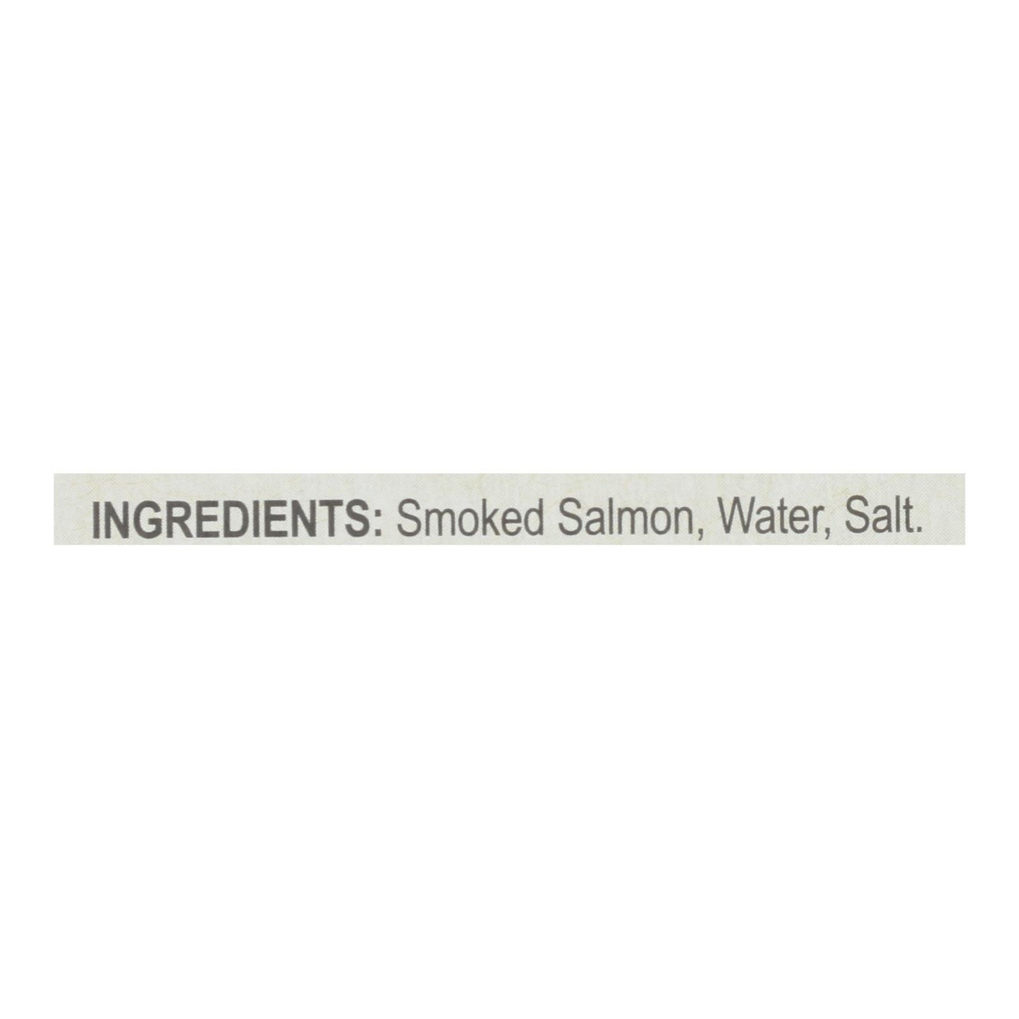 Bar Harbor - Salmon Fillets Wild Smoked Ak - Case of 12-6.7 OZ