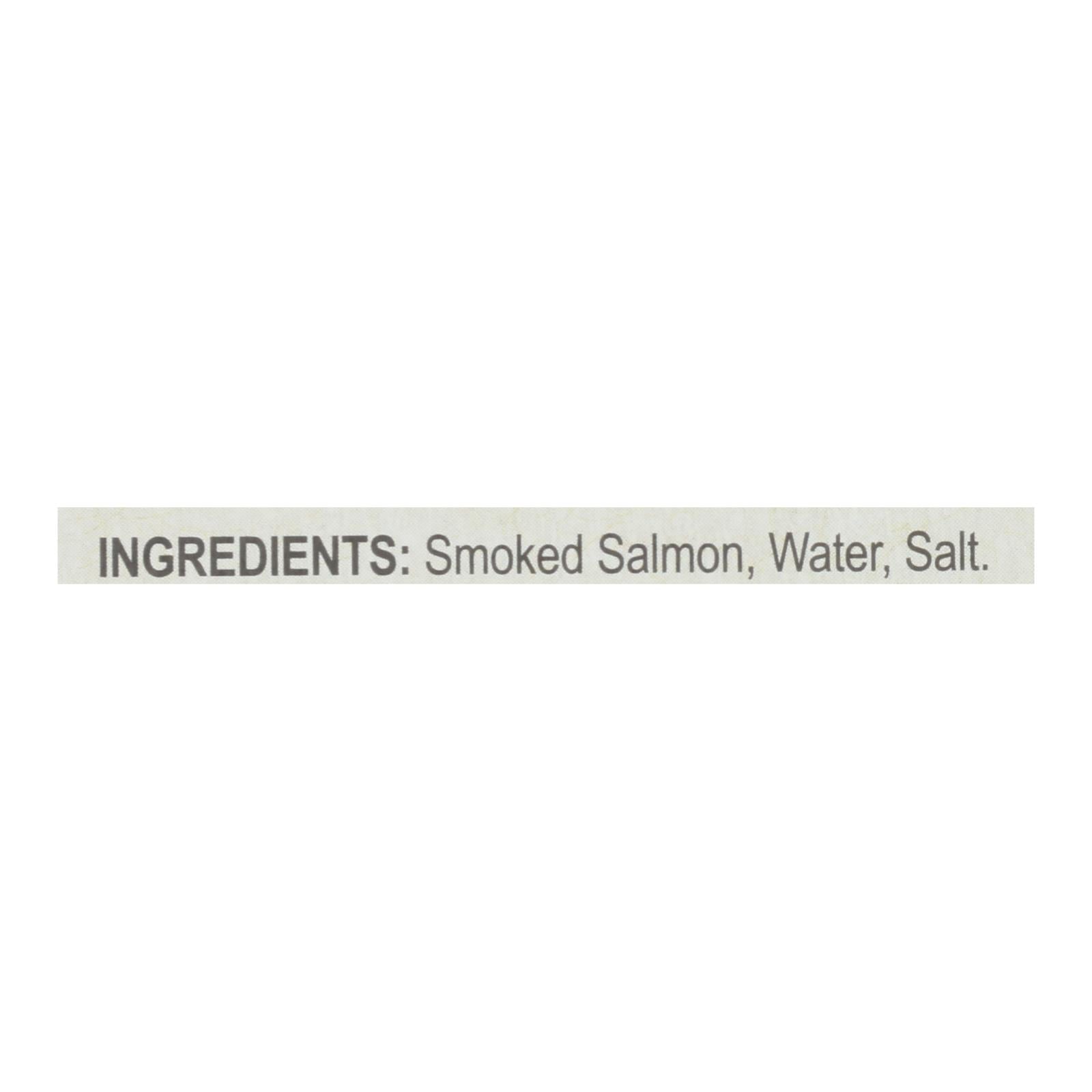 Bar Harbor - Salmon Fillets Wild Smoked Ak - Case of 12-6.7 OZ