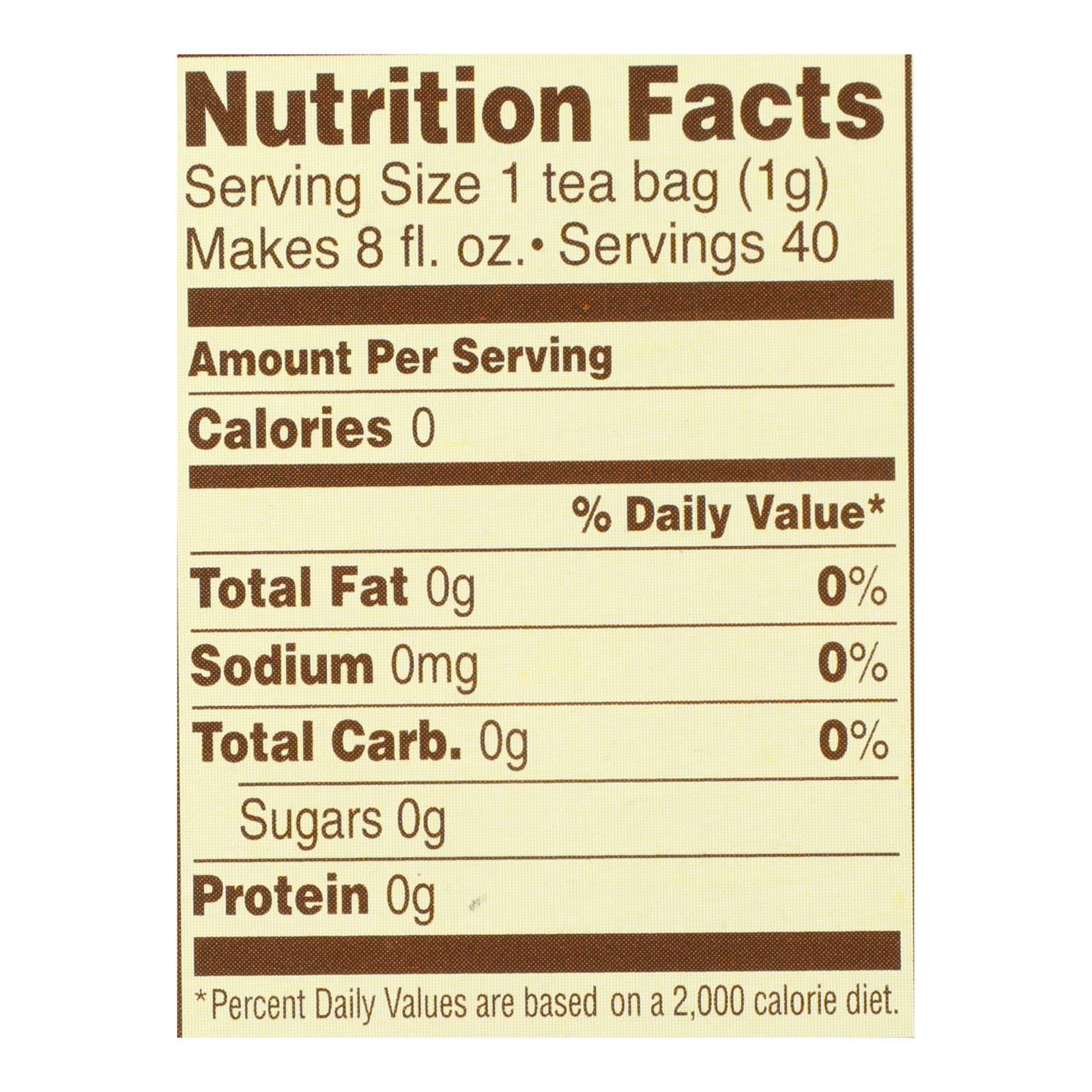 Celestial Seasonings Herbal Tea - Sleepytime - Caffeine Free - Case of 6 - 40 Bags