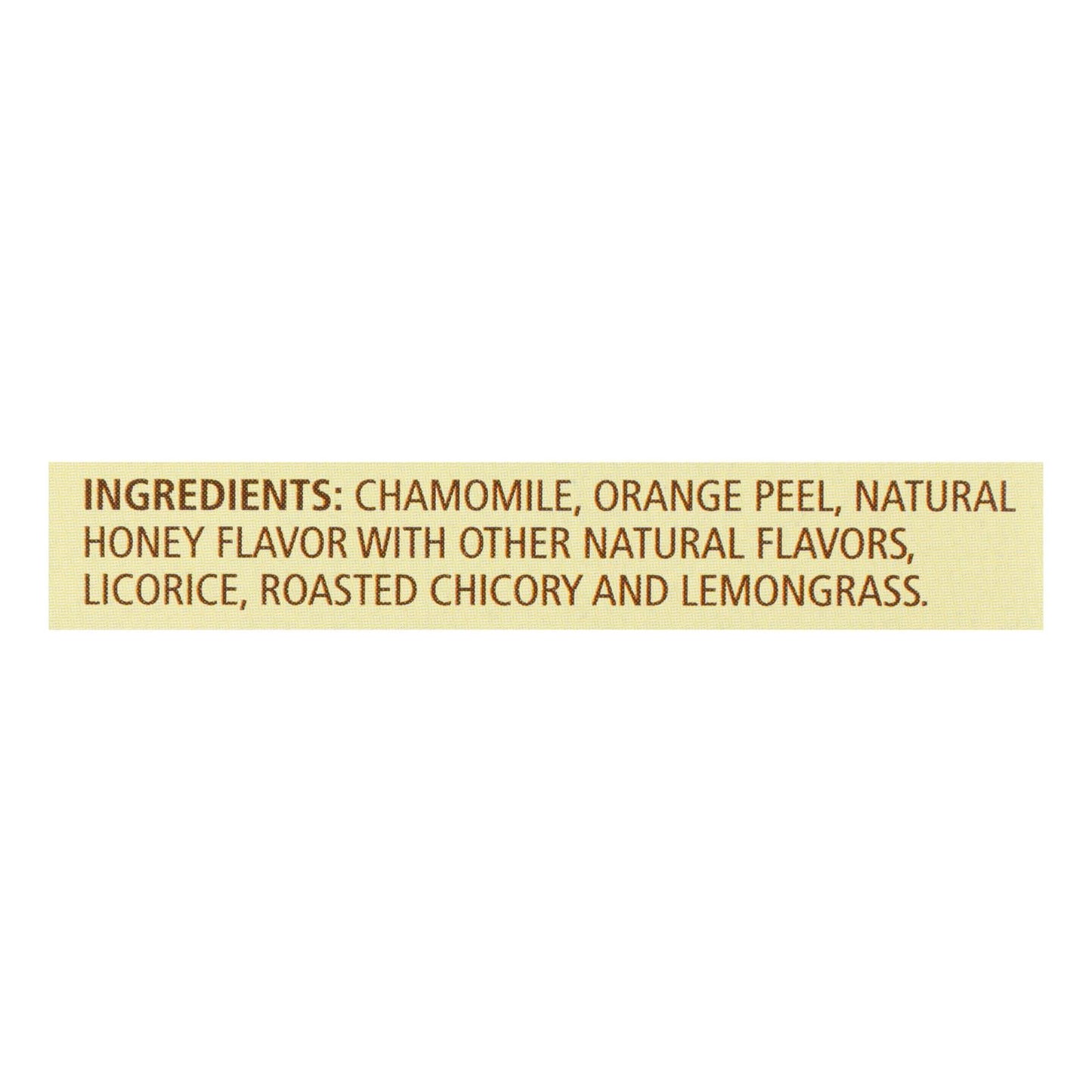 Celestial Seasonings Herbal Tea Caffeine Free Honey Vanilla Chamomile - 20 Tea Bags - Case of 6