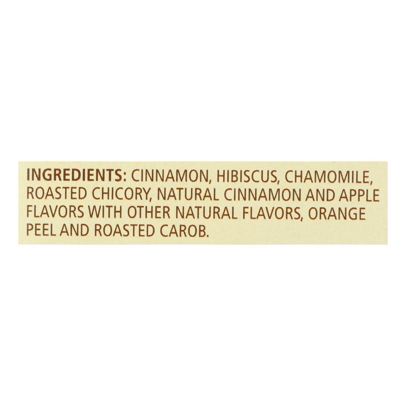 Celestial Seasonings Herbal Tea Caffeine Free Cinnamon Apple Spice - 20 Tea Bags - Case of 6