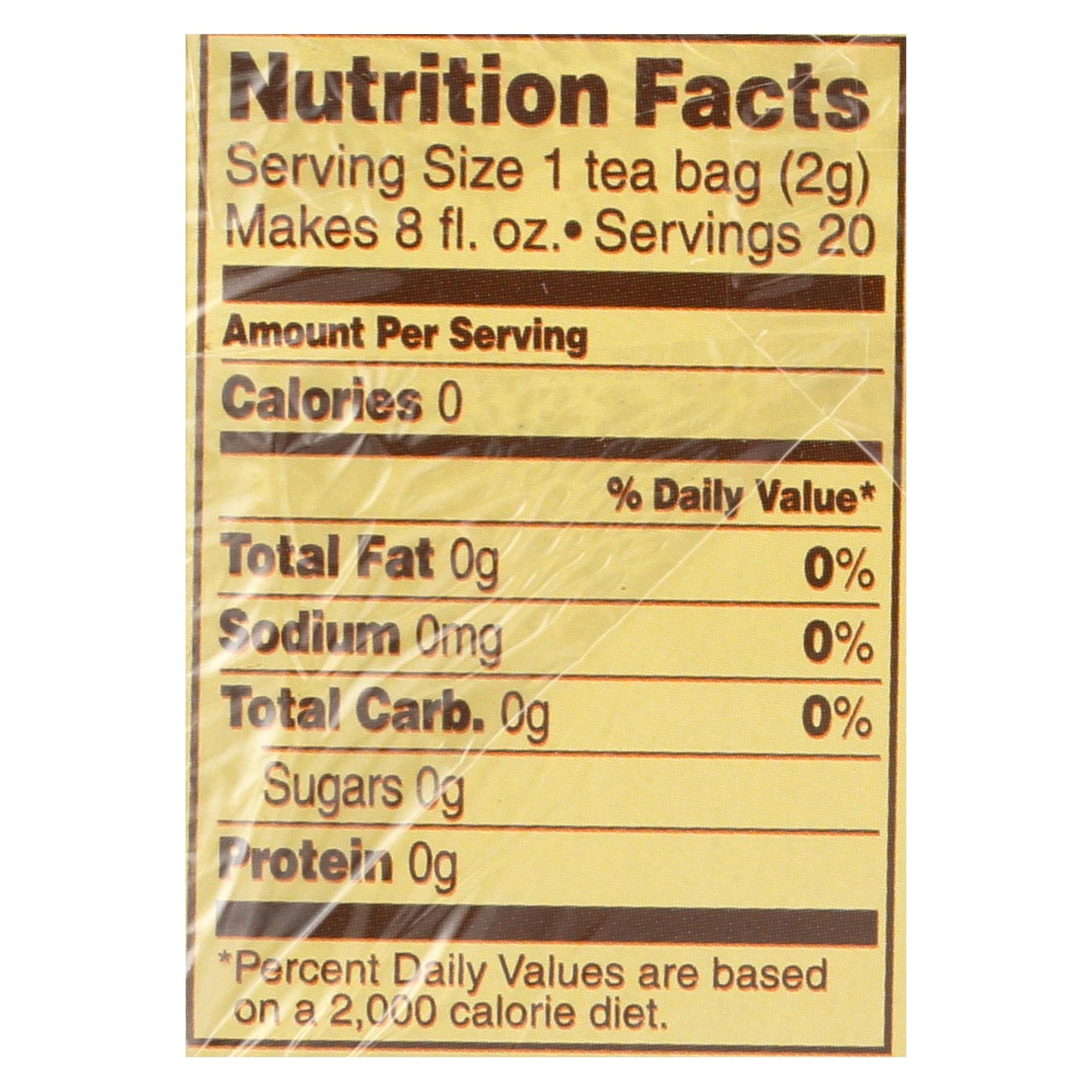 Celestial Seasonings Herbal Tea Caffeine Free Cinnamon Apple Spice - 20 Tea Bags - Case of 6