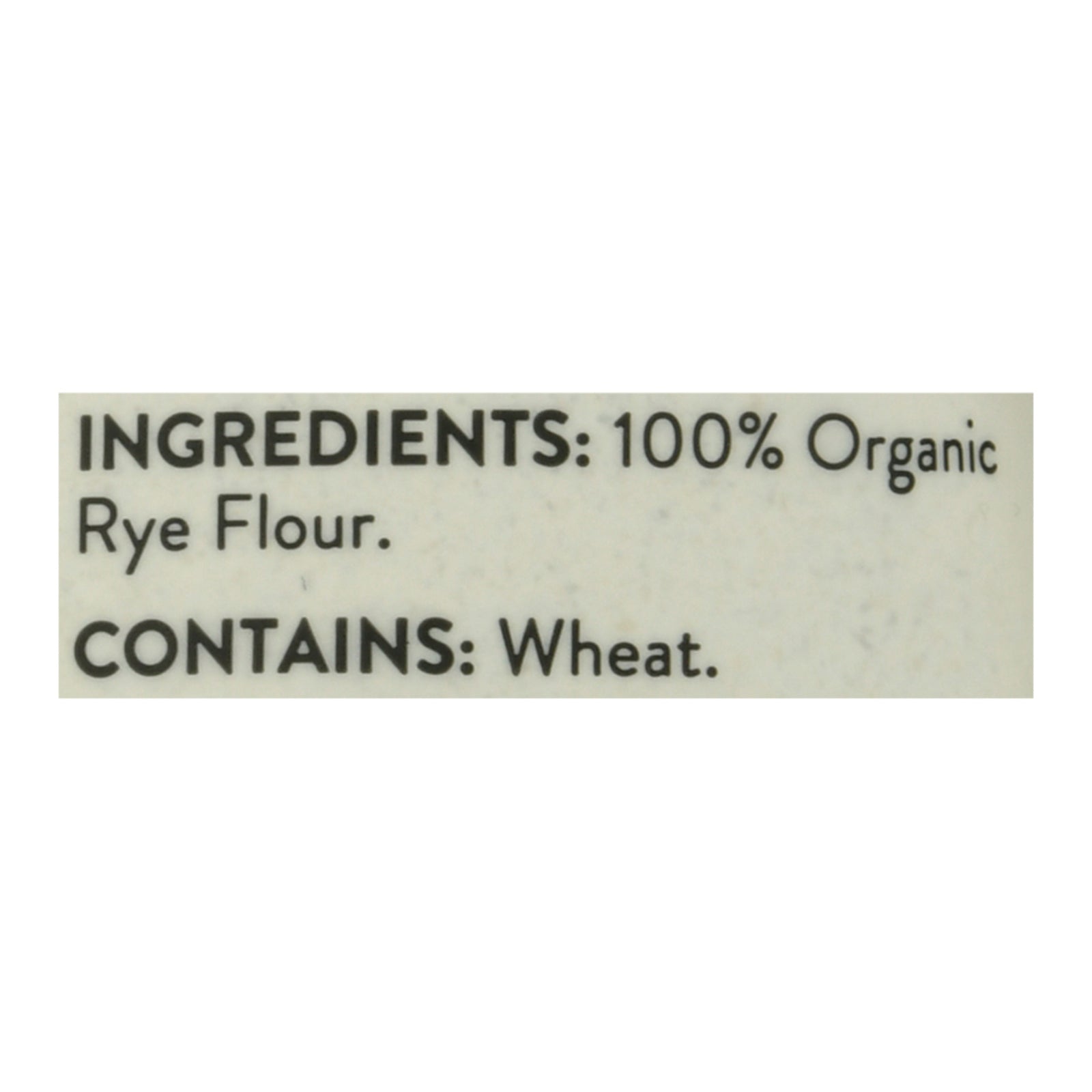 King Arthur Baking Company - Flour Organic Rye - Case of 4-48 OZ