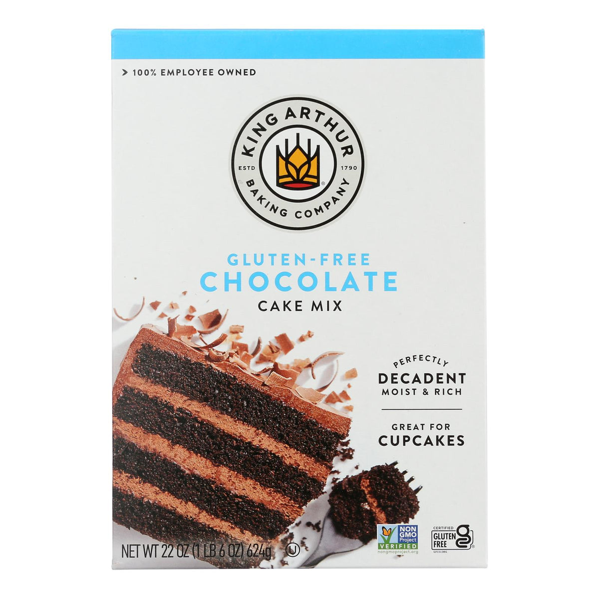 King Arthur Chocolate Cake - Case of 6 - 22 oz.