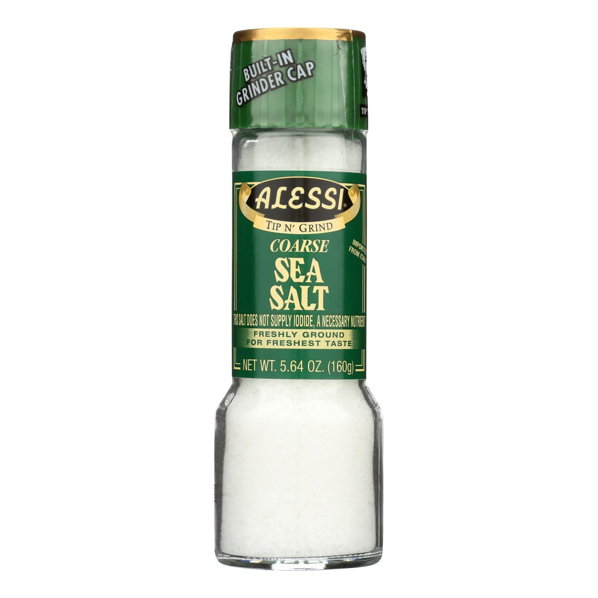 Alessi - Grainder - Coarse Sea Salt - Large - 5.64 oz