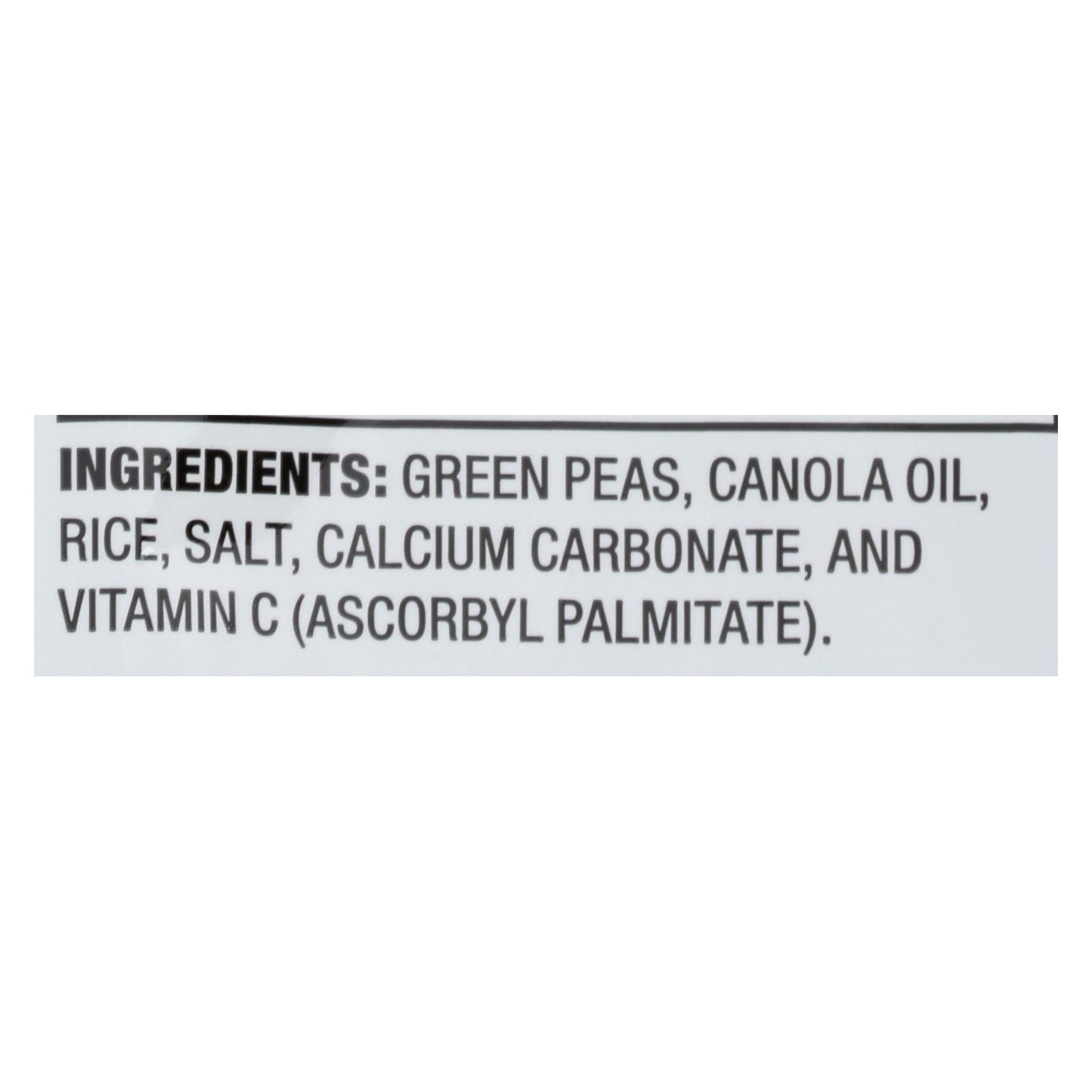 Harvest Snaps, Lightly Salted Original Green Pea Snack Crisps, Case Of 12, 3.3 oz