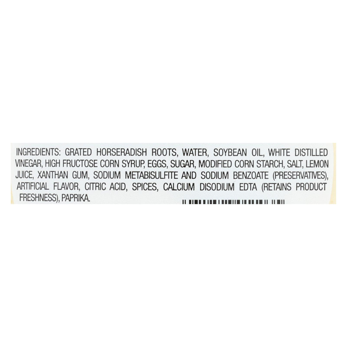 Inglehoffer - Cream Style Horseradish - Case of 6 - 9.5 oz.