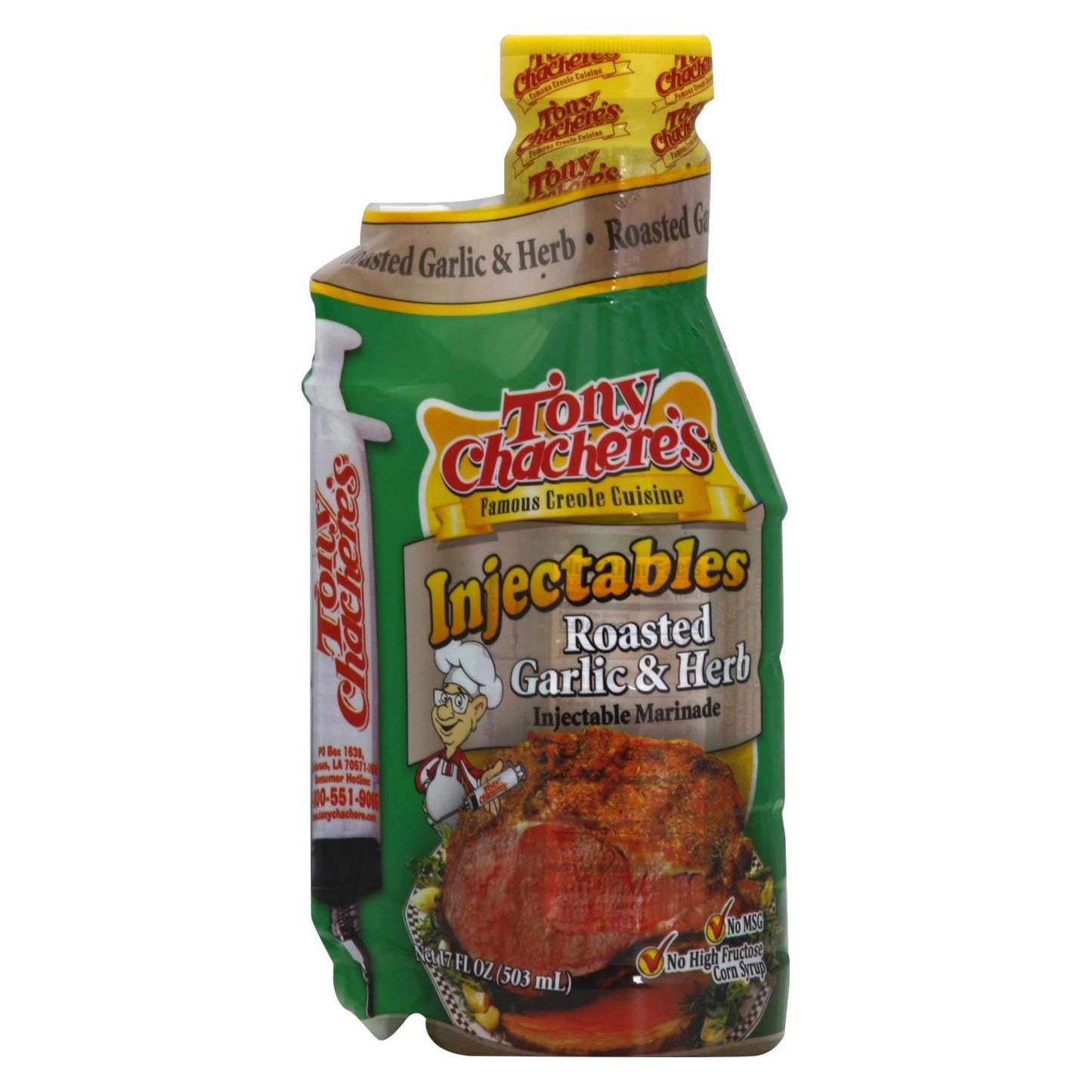 Tony Chachere's Injectable Marinade - Case of 6 - 17 OZ