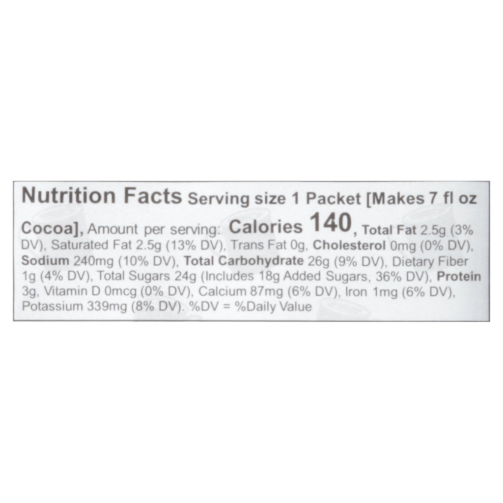 Cocoa Classics - Cocoa Packet Choc Caramel - CS of 12-1.25 OZ