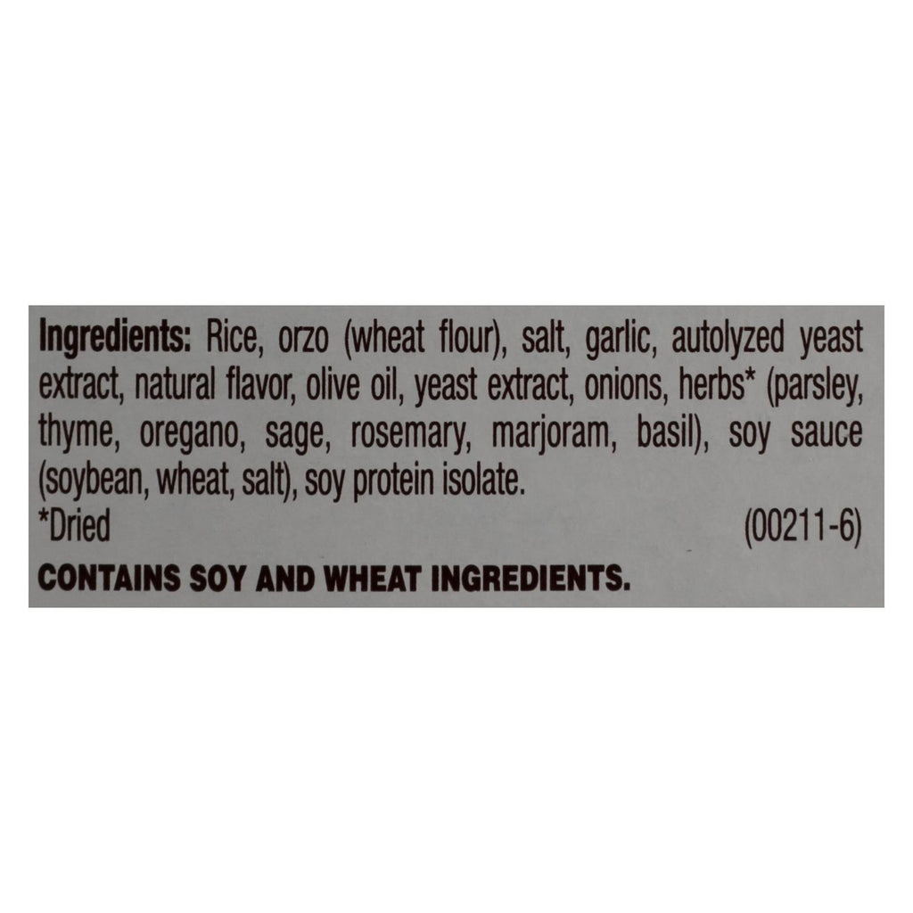 Near East Rice Pilafs - Garlic and Herb - Case of 12 - 6.3 oz.