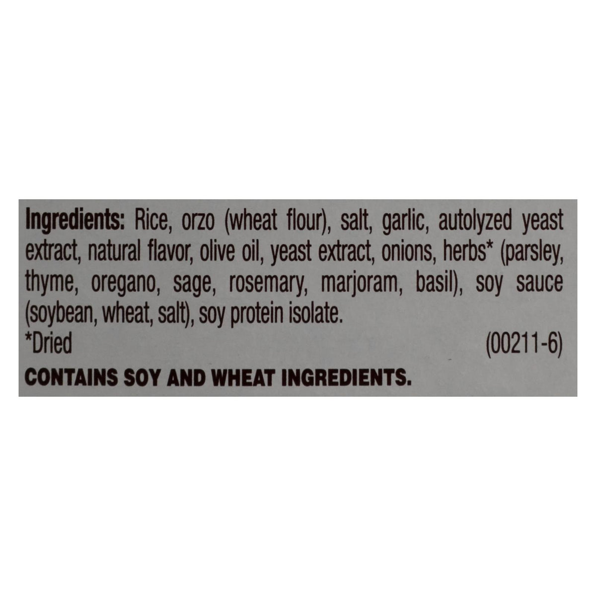 Near East Rice Pilafs - Garlic and Herb - Case of 12 - 6.3 oz.