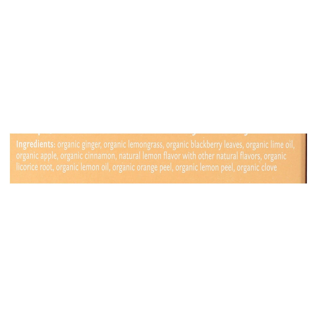 Steep By Bigelow Organic Herbal Tea - Lemon Ginger - Case of 6 - 20 BAGS