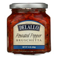 Delallo - Roasted Pepper Bruschetta - Case of 6 - 10 oz.
