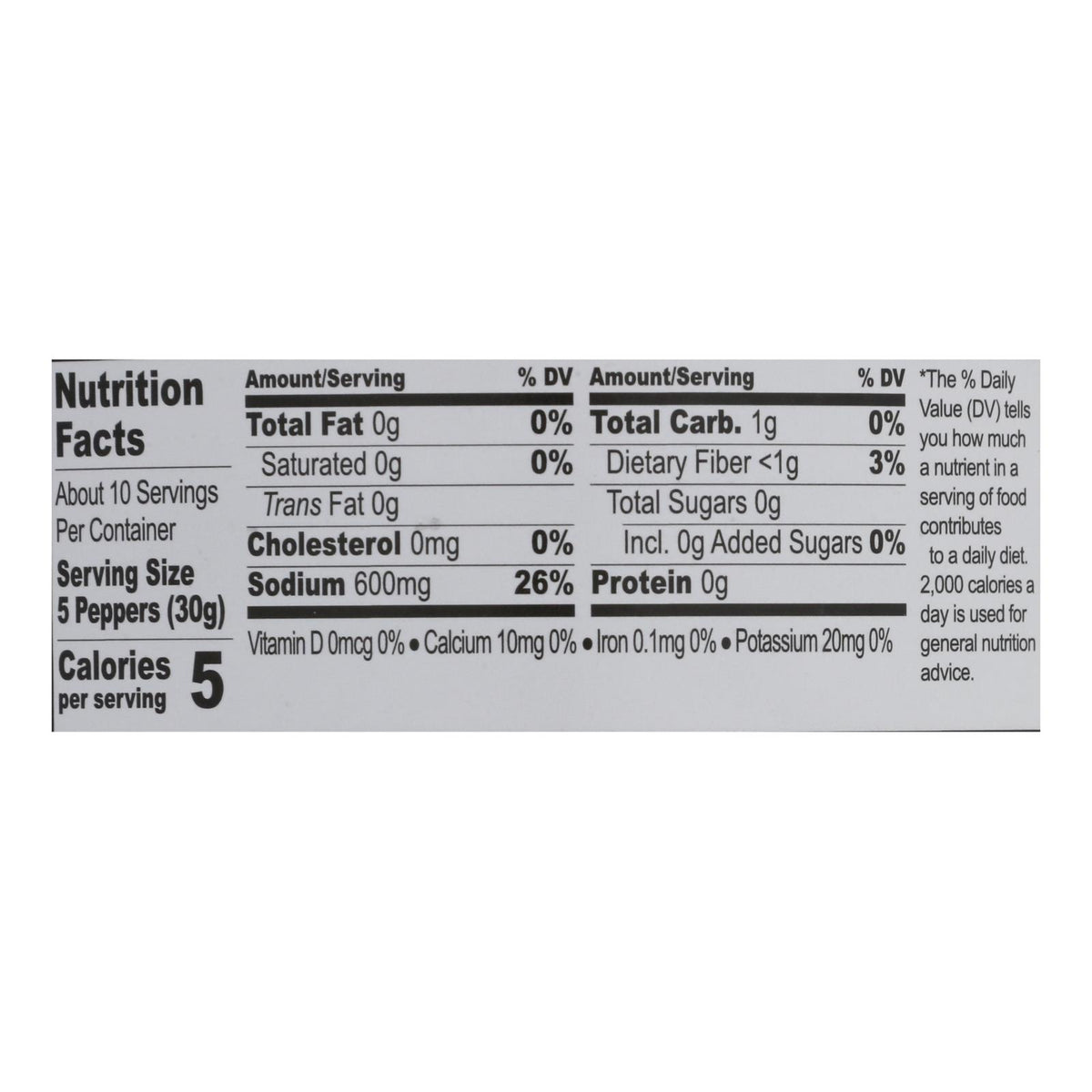Delallo Pepperoncini - Case of 6 - 25.5 OZ