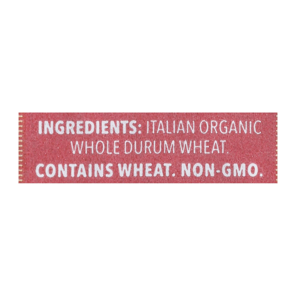 Delallo - Pasta Organic Fusilli Whole Wheat Number 27 - Case of 8-16 Ounces