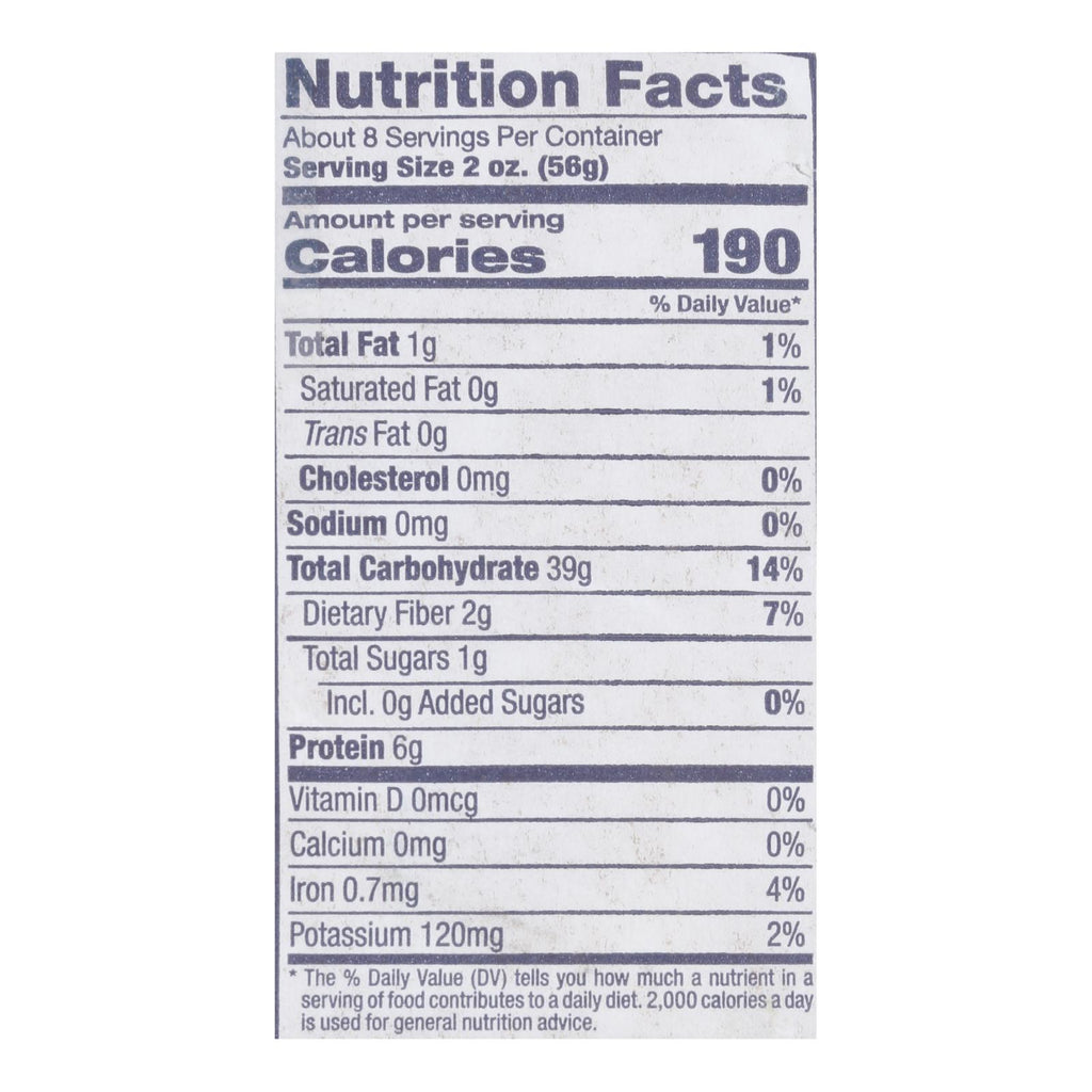 Delallo - Pasta Organic Rigatoni Number 21 - Case of 8-16 Ounces