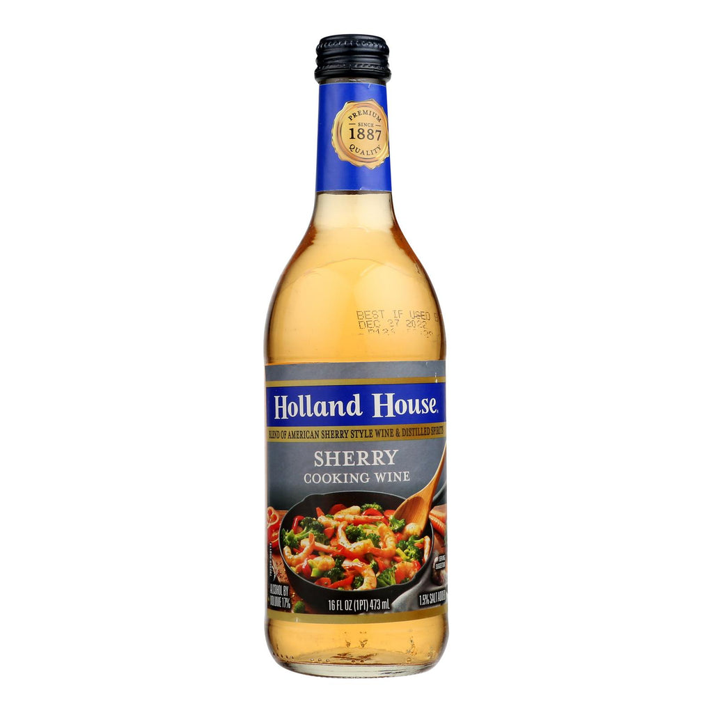 Holland House Holland House Sherry Cooking Wine - Sherry - Case of 12 - 16 Fl oz.