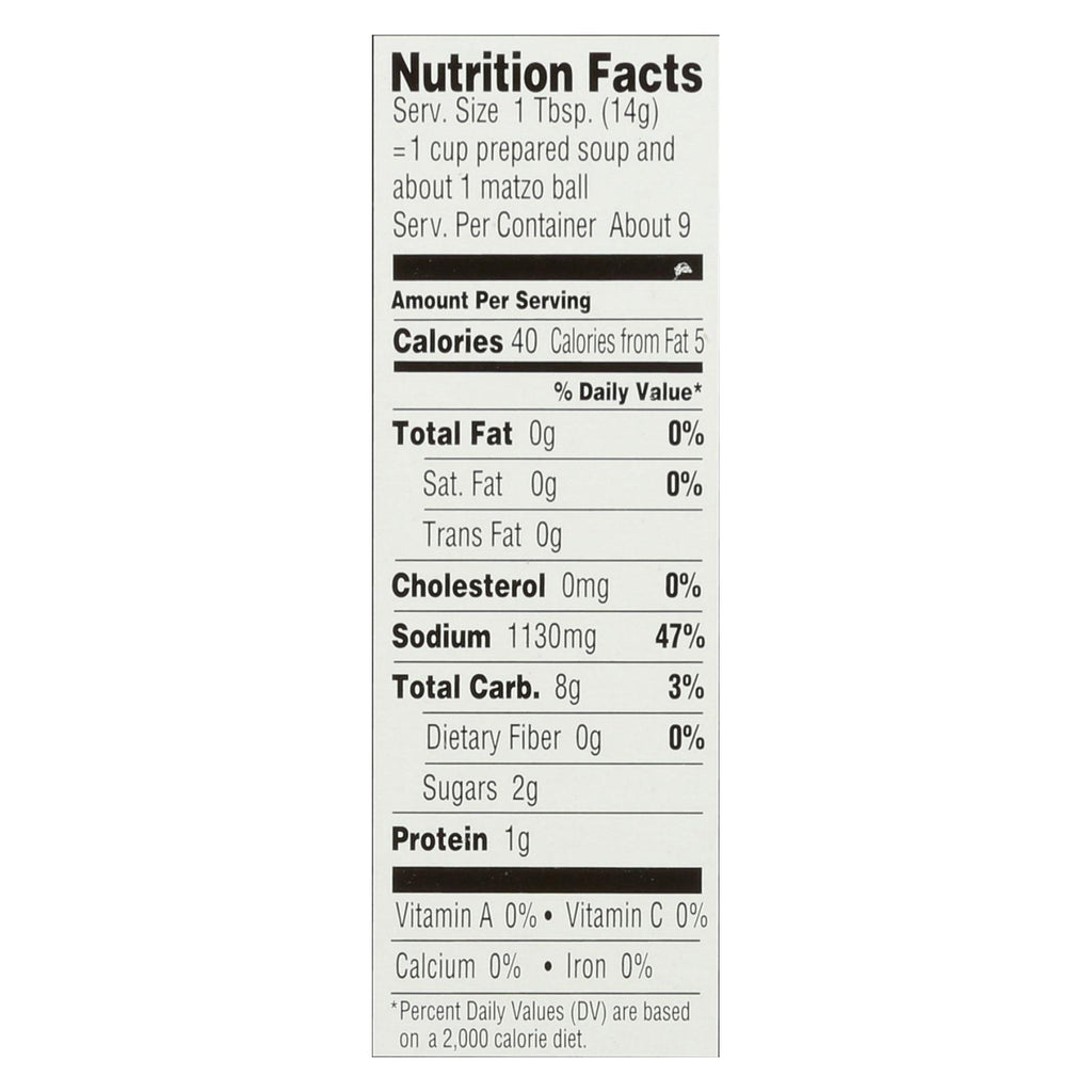 Manischewitz - Matzo Ball and Soup Mix - 4.5 oz.