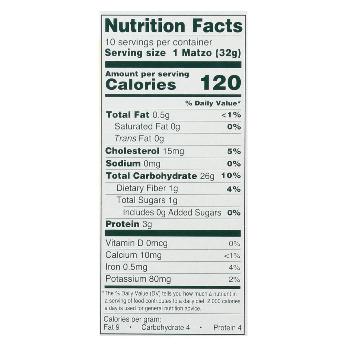 Manischewitz - Egg Matzo - Case of 12 - 12 oz.