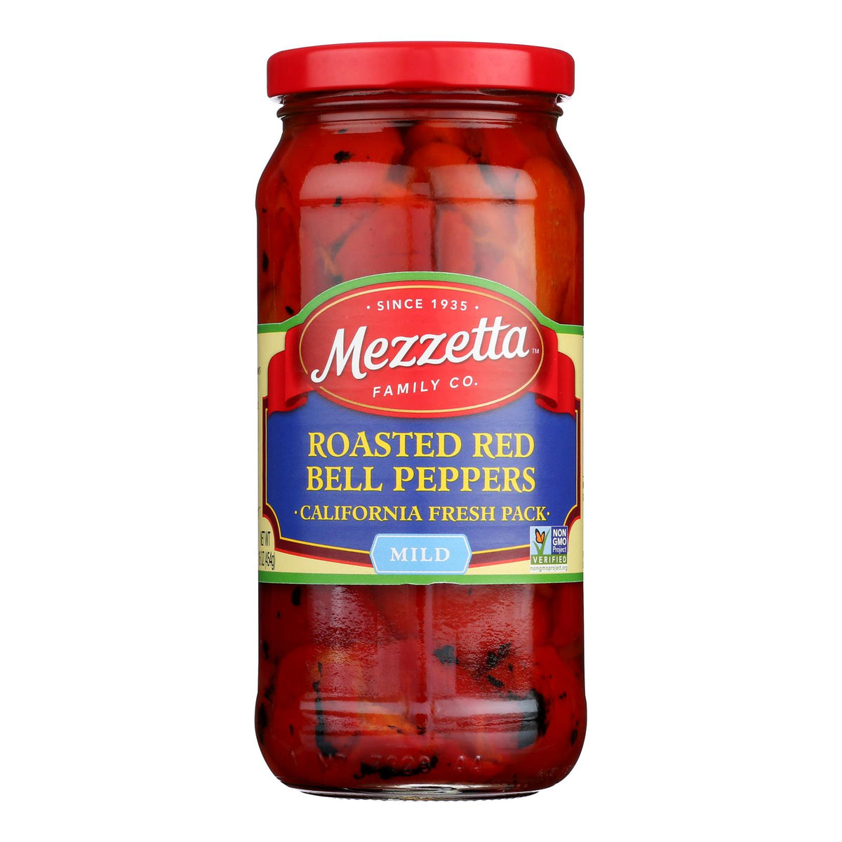 Mezzetta Roasted Bell Peppers - Case of 6 - 16 oz.