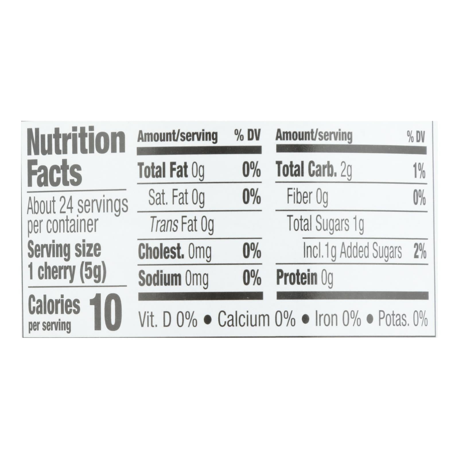 Mezzetta's Maraschino Cherries With Stems  - Case of 6 - 11 OZ