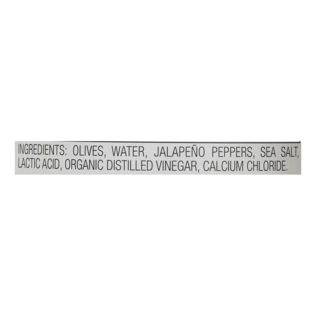 Jeff's Natural Jeff's Natural Jalapeno Stuffed Olives - Jalapeno Stuffed Olives - Case of 6 - 7.5 oz.