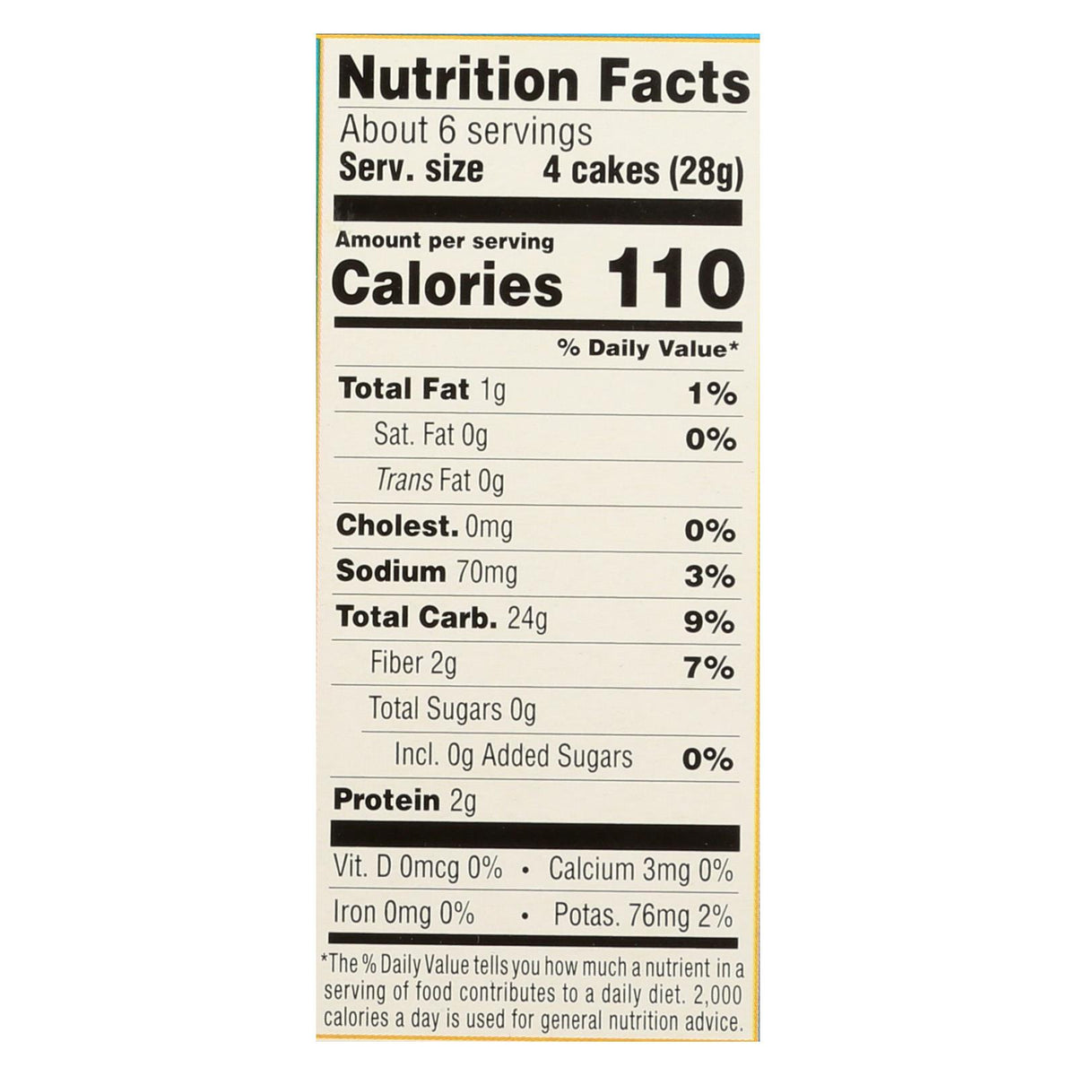 Lundberg Family Farms - Rice Ck Brn Ls Thn Stk - Case of 6-6 OZ