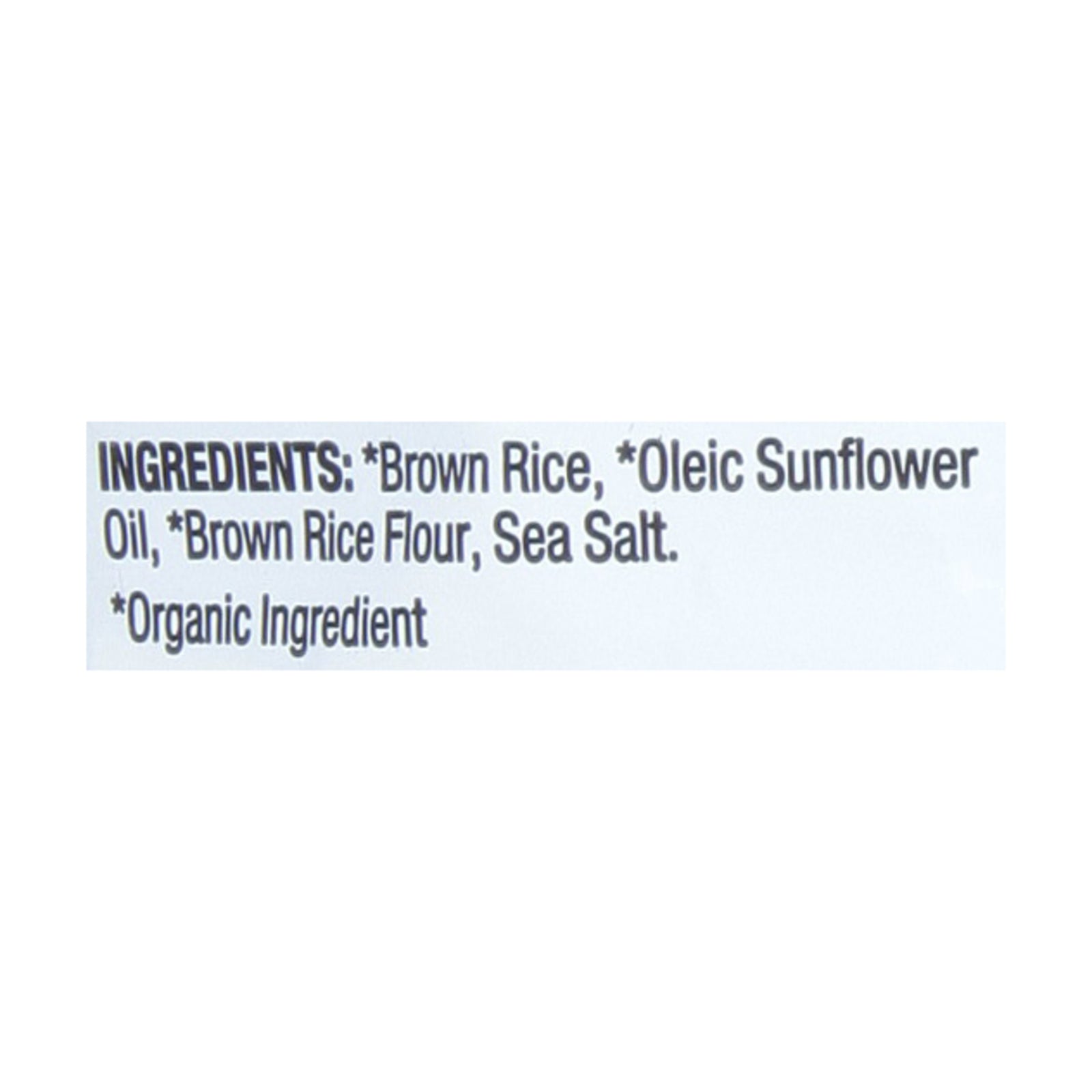 Lundberg Family Farms - Rice Ck Mini Sea Salt - Case of 6-5 OZ