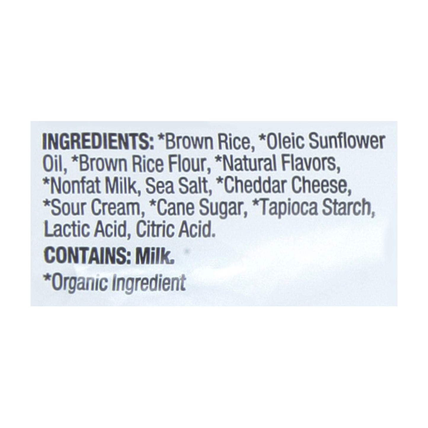 Lundberg Family Farms - Rice Ck Mini Wht Ched - Case of 6-5 OZ