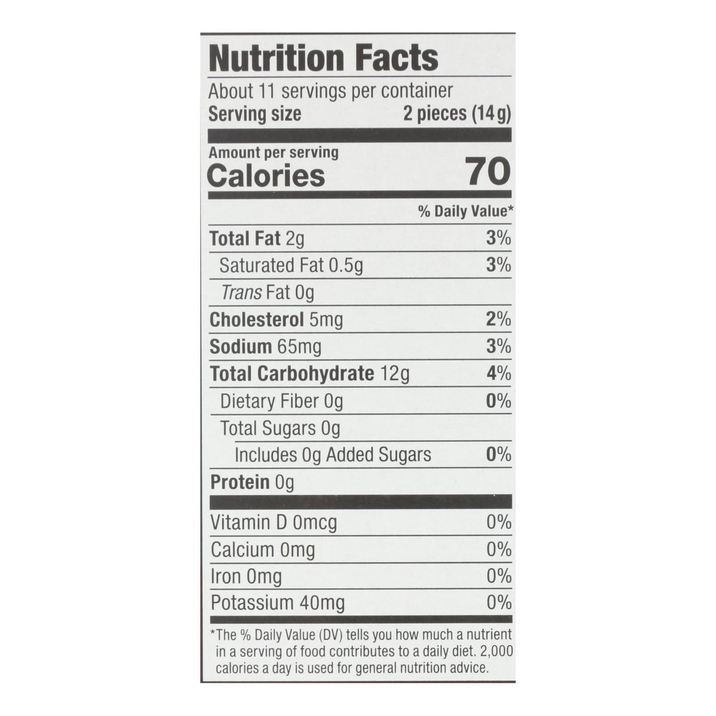 Absolutely Gluten Free - Flatbread - Original - Case of 12 - 5.29 oz.