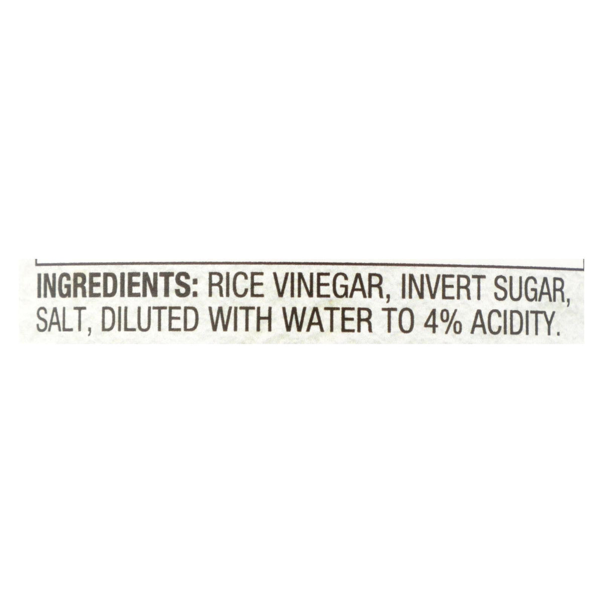 Nakano Seasoned Rice Vinegar - Case of 6 - 12 Fl oz.