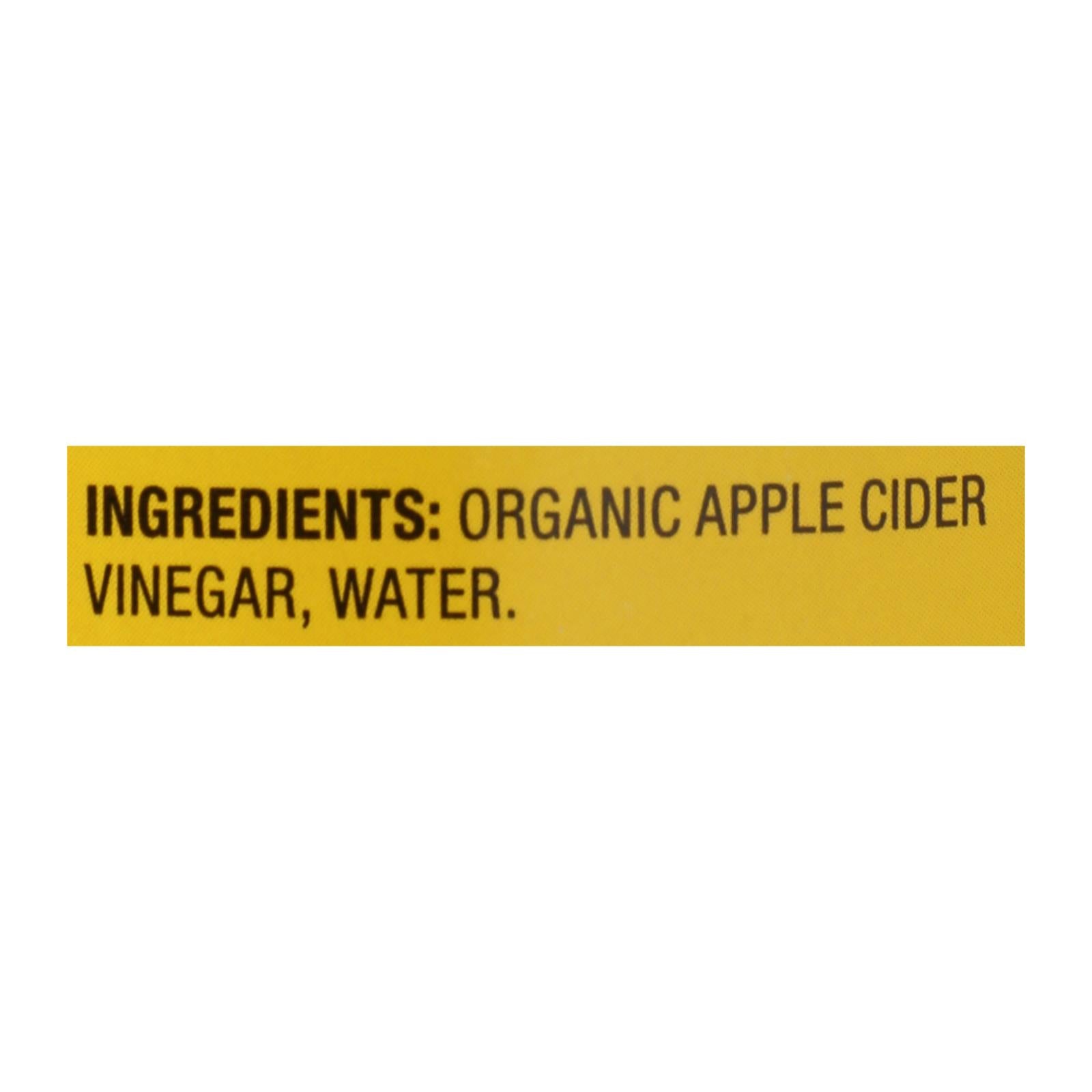 Bragg - Apple Cider Vinegar - Organic - Raw - Unfiltered - 32 oz - case of 12